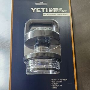 YETI Rambler Chug Cap in Metallic Gray